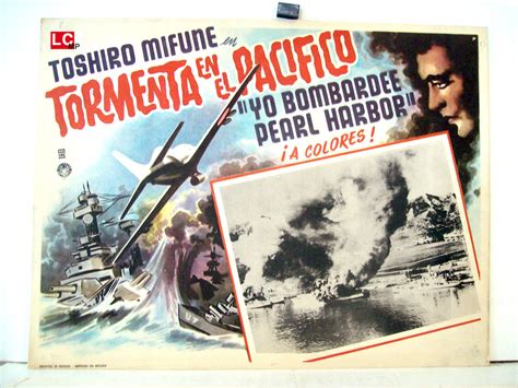 TORMENTA EN EL PACIFICO MOVIE POSTER NIHONKAI DAIKAISEN MOVIE POSTER