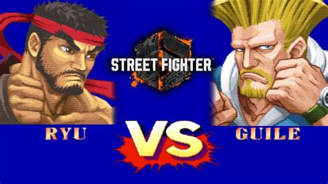 This Matchup Is OVER 30 YEARS OLD Ryu Vs Guile Street Fighter 6