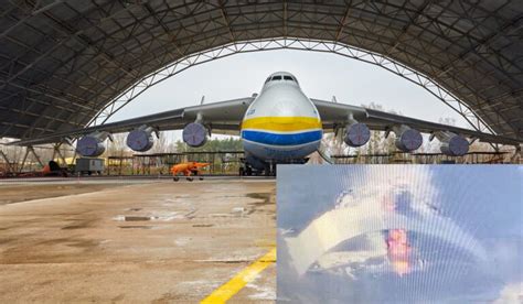 Maior avião do mundo destruído em aeroporto da Ucrânia após ataque russo