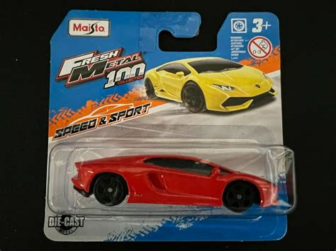 Maisto Fresh Metal 100 Collection Speed And Sport Lamborghini Aventador