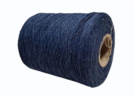 Dry Spun 2 Ply Navy Blue Dyed Cotton Yarn Count 10 At Rs 50 Piece In