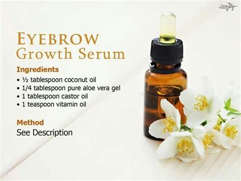 Eyebrow growth serum #facecaretipsathome | Eyebrow growth, Eyebrow ...