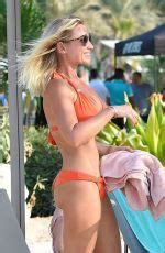 BILLIE FAIERS In Bikini At A Beach In Dubai HawtCelebs