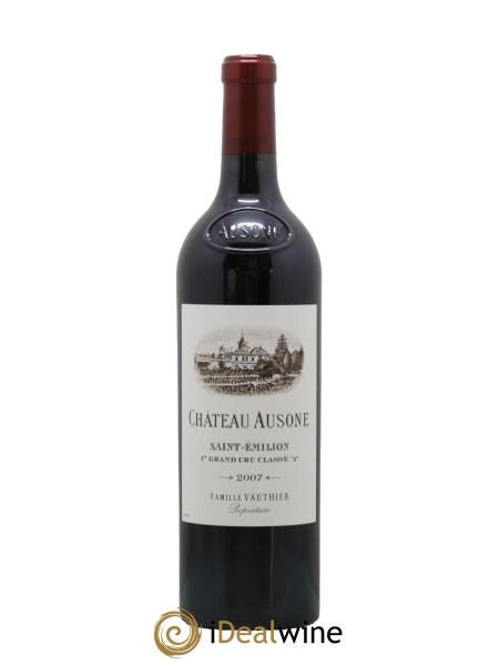 Buy Château Ausone 1er Grand Cru Classé A 2007 lot 2343890