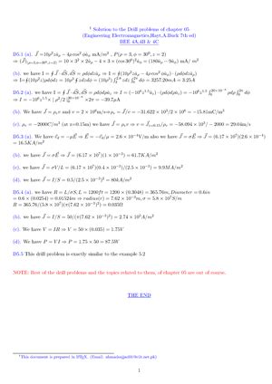 Chapter Drill Solution By Hayt Th T Solution To The Drill