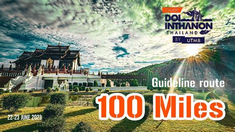 Doi Inthanon Thailand By UTMB 2023 Guideline Route 100 Miles YouTube