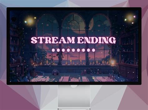 Pink Animated Stream Screen Overlay For Twitch Pink Twitch Overlay