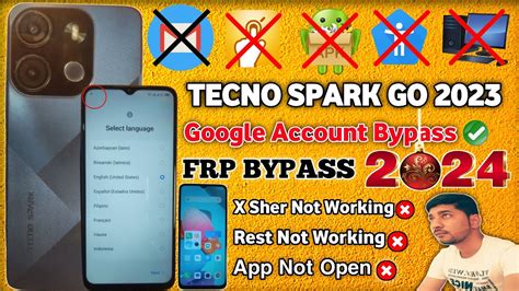 Tecno Bf Frp Bypass Android Tecno Spark Go Frp Bypass New