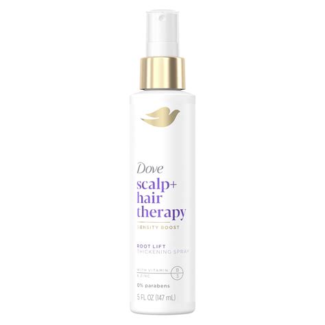 Dove Scalp Hair Therapy Density Boost Root Lift Thickening Spray 5 Oz