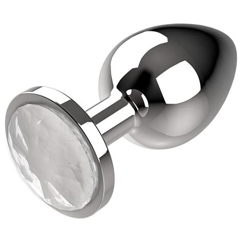 Buy Coquette Chic Desire Metal Anal Plug Size L Crystal Clear 4 X 9Cm Code Dl D At Affordable