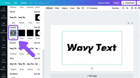 Canva Wavy Text Effect How To Create Wavy Text In Canva Blogging