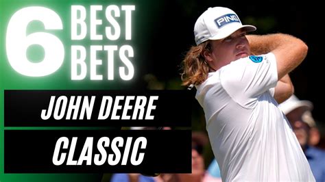 6 Best Golf Bets For The 2024 John Deere Classic PGA Picks