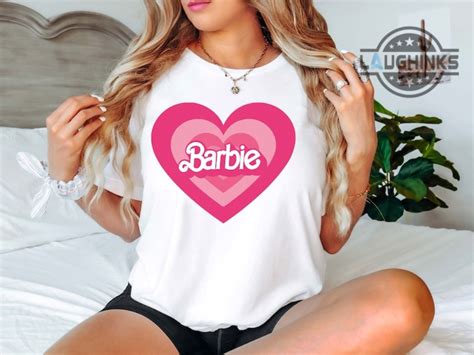 Pink Barbie Shirt Womens Girls Barbie Shirt Barbie Tee Shirt Womens