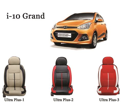 Buy Shopper S Hub Car Seat Covers Hyundai I10 Grand New Model Ultra Plus Online