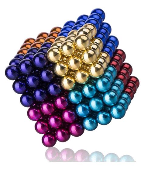 GUGU® Magnetic Intelligent Stress Reliever Toys, Pack of 216 Pcs (Multi-Color) - Buy GUGU ...