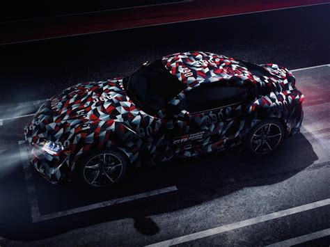 Der Neue Toyota Supra Weltpremiere Auf Dem Goodwood Festival Of Speed