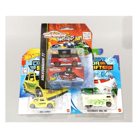 Jual Hot Wheels Color Shifter Majorette Volkswagen Drag Bus T1 Morris Mini Paket Shopee Indonesia