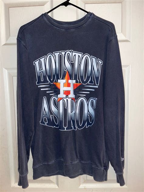 Vintage Vintage New Era Houston Astros Sweatshirt Grailed