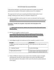 HCM 325 Module 4 Journal Worksheet Docx HCM 325 Module Four Journal