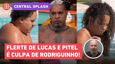 BBB 24 Aproximação de Lucas e PItel pode ser culpa de Rodriguinho