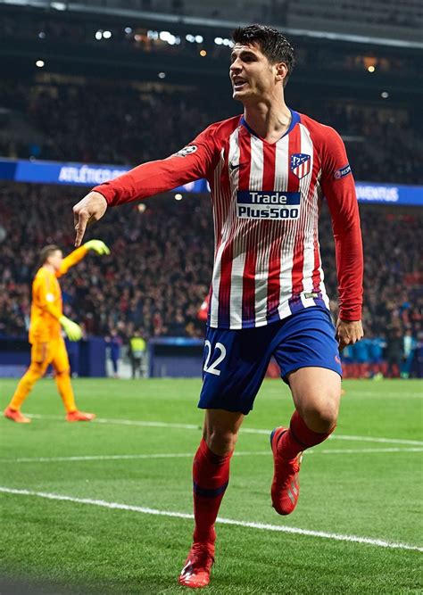 MADRID SPAIN FEBRUARY 20 Alvaro Morata Of Atletico De Madrid