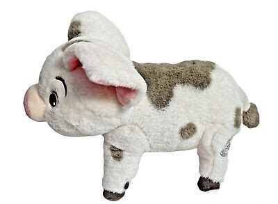 DISNEY PUA PIG Moana stuffed animal plush 12” Disney Store patch authentic EUC £9.23 - PicClick UK