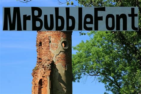 Mrbubblefont Font