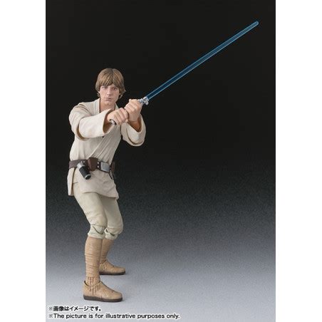 S H Figuarts Luke Skywalker A NEW HOPE Star Wars Action Figure