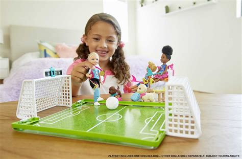 Barbie Dreamhouse Adventures 6 Inch Chelsea Doll With Soccer Playset And Accessories Buy Online