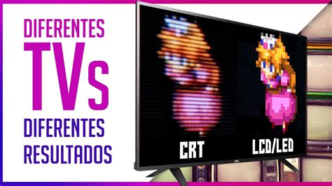 Crt Vs Led O Impacto Nos Jogos Cl Ssicos Youtube