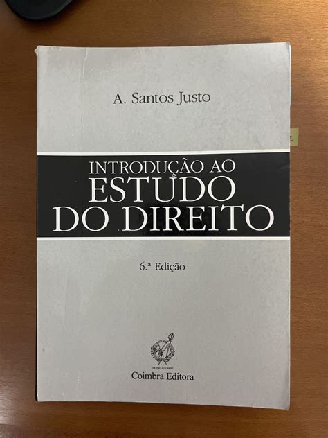 Introdução ao Estudo do Direito Paços de Ferreira OLX Portugal