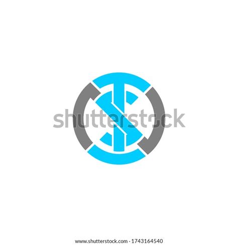 Tns Letter Original Monogram Logo Design Stock Vector (Royalty Free ...