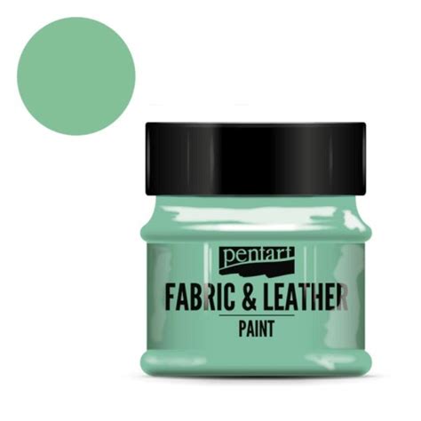 Farba do tkanin i skór Pentart Fabric Leather 50 ml Pistacjowy