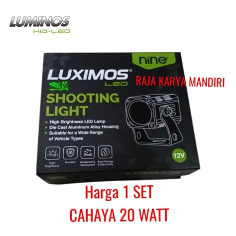 Jual Lampu Tembak Sorot Led Laser D Luximos R Warna Putih Kuning