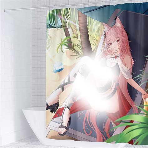 Amazon Itakkaito Sex Anime Girl Shower Curtain Hentai Waifu