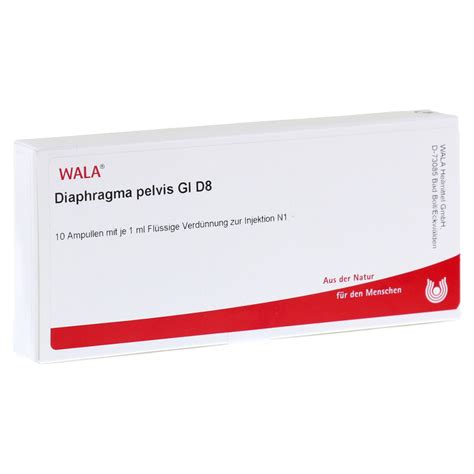 DIAPHRAGMA PELVIS GL D 8 Ampullen 10x1 Milliliter N1 online bestellen ...