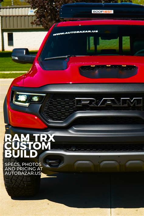 Custom build 2021 RAM TRX pickup truck, overlanding build ideas