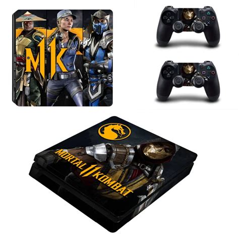 Mortal Kombat Ps Slim Skin Sticker For Playstation Console And