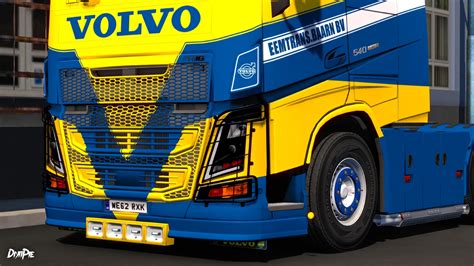 Volvo Fh Ohaha Eemtrans Baarn Bv Skin Mod Ets2 Euro Truck Simulator 2