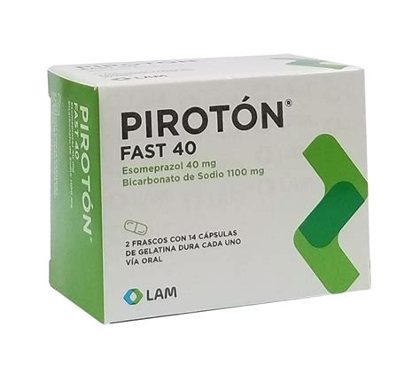 Piroton Fast Mg Capsulas Farmaciard