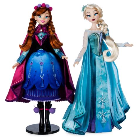 Ópera Marchito Crueldad Muñecas Elsa Y Anna Disney Store Grado Salami