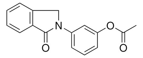 ACETIC ACID 3 1 OXO 1 3 DIHYDRO ISOINDOL 2 YL PHENYL ESTER AldrichCPR