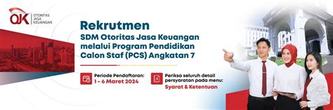 Lowongan Kerja OJK Terbaru Untuk Lulusan S1 S2 Pendaftaran Dibuka Pada