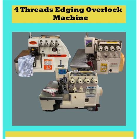 Pegasus Juki Siruba Threads Overlock Edging Edger Machine