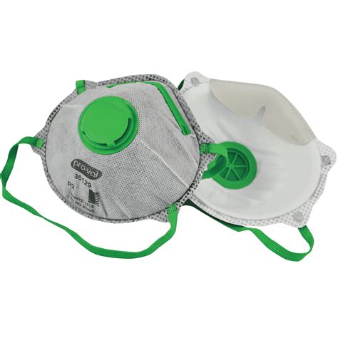 P2 Disposable Respirator Face Mask With Valve And Carbon Filter Pro Val