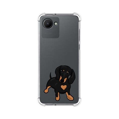 Funda Silicona Antigolpes Para Realme C30 Diseño Perros 04 Dibujos con