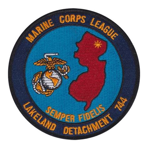 Mcl Custom Patches Marine Corps League Patch