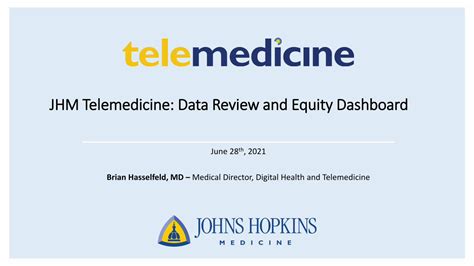 PDF JHM Telemedicine Data Review And Equity Dashboard DOKUMEN TIPS