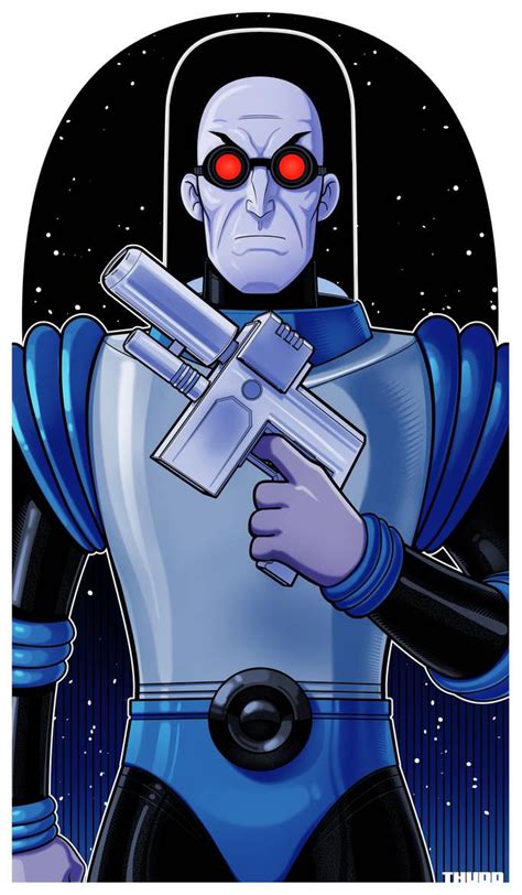 Mr Freeze Animated Series Icon Terry Huddleston Art