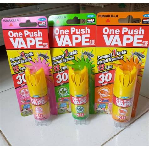 Jual VAPE ONE PUSH SEMPROT NYAMUK 12 JAM UNTUK 30 HARI Shopee Indonesia